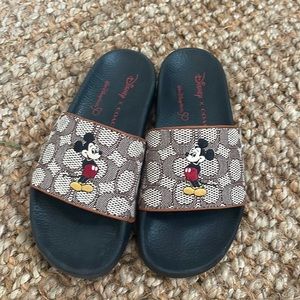 Disney x Coach slides